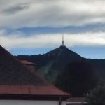 Výhled z okna ubikace v Liberci