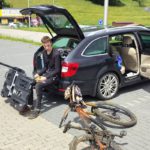 Jarda po tréninku před závodem