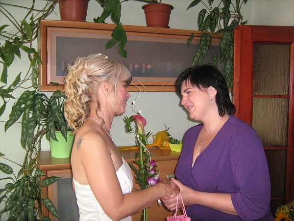 Svatba Mirky a Zdeni