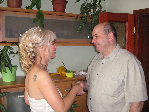 Svatba Mirky a Zdeni